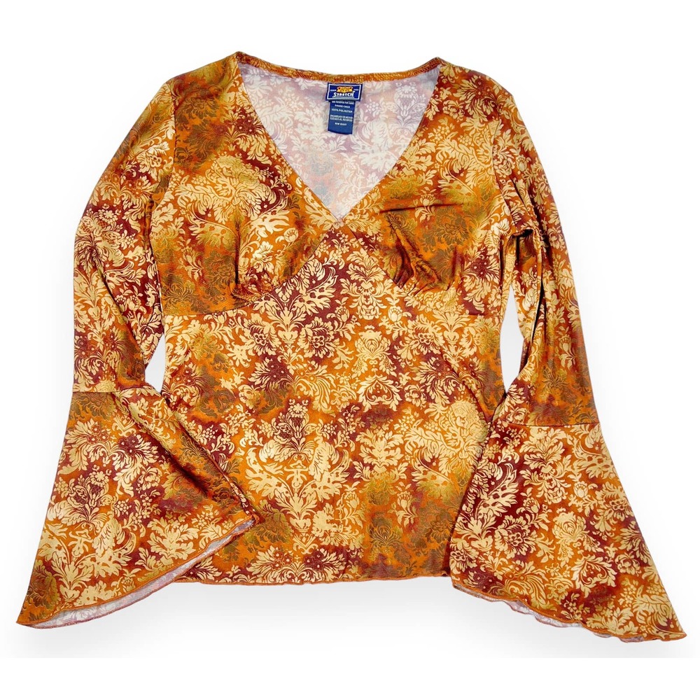 Y2K Route 66 Fairy Floral Hippie Shirt